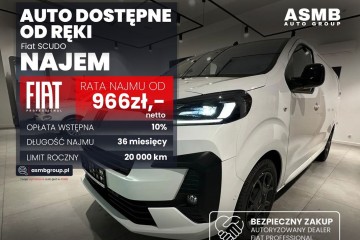 Fiat Scudo XL Furgon ! 2026 ! Promocja !!!