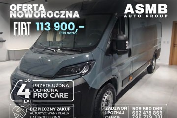 L4H2 FULL WERSJA !  Fabrycznie NOWY Fiat Ducato z 2025 roku ! LEDY !
